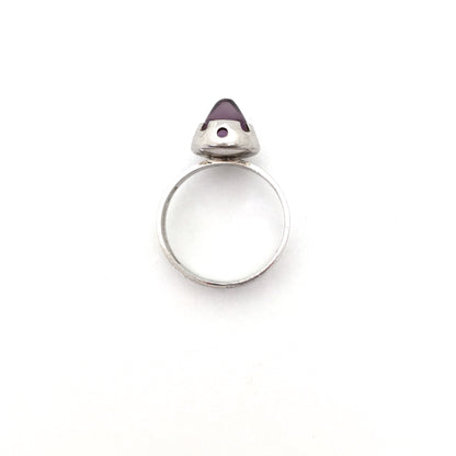 Martti Viikinniemi Finland silver & amethyst ring