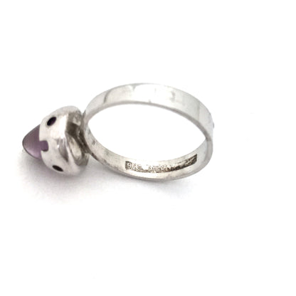 Martti Viikinniemi Finland silver & amethyst ring