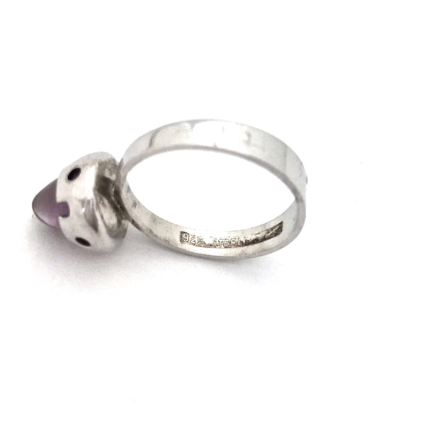 Martti Viikinniemi Finland silver & amethyst ring