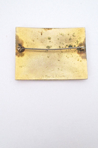 de Passille Sylvestre 'dog walk at midnight' brooch