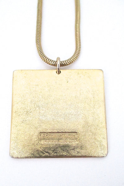 de Passille Sylvestre 'big orange dot' necklace