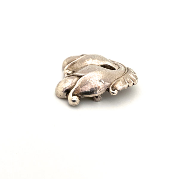 detail Georg Jensen Denmark vintage silver early brooch 210 Georg Jensen design