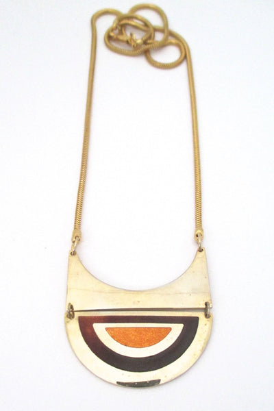 de Passille Sylvestre large kinetic necklace