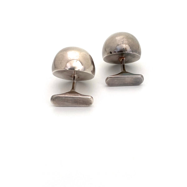 Hans Hansen large split dome cufflinks