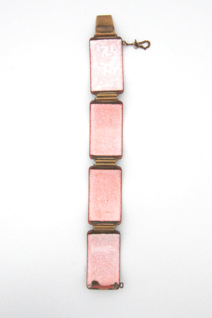 Bunge, Germany matte enamel cloisonne bracelet