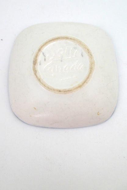 Lotte Bostlund miniature dish #1 - blue sun
