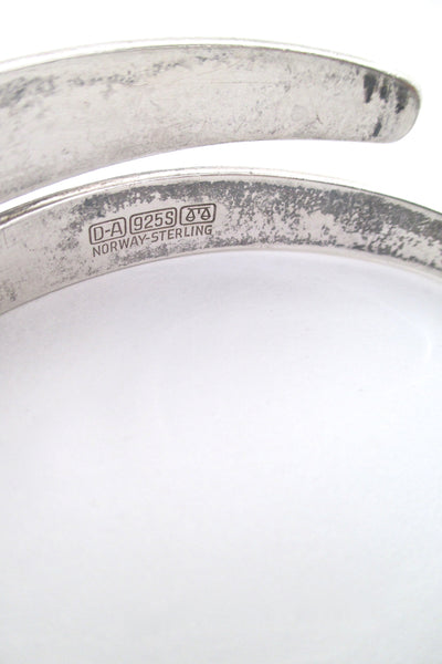 David Andersen 'Saga' series silver wrap bracelet