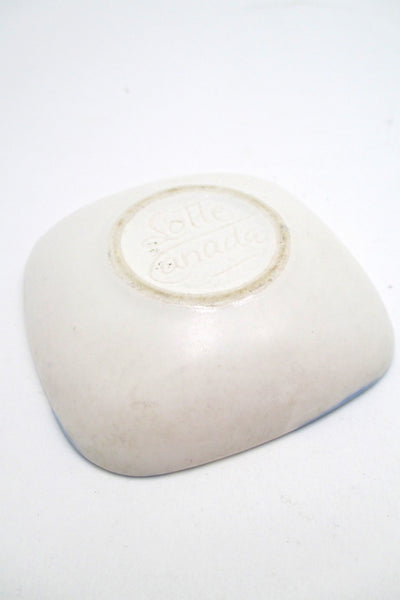 Lotte Bostlund miniature dish #2 - blue star
