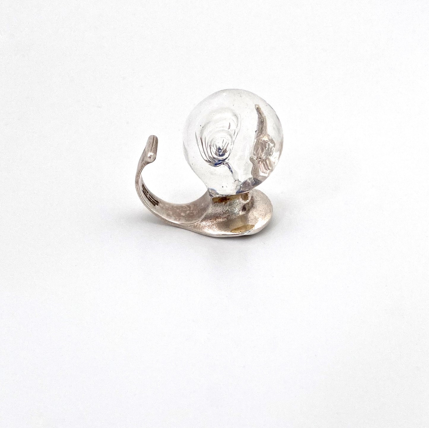 extra large 'The Man in Cosmos' ring ~ Bjorn Weckstrom, 1973