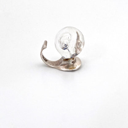 extra large 'The Man in Cosmos' ring ~ Bjorn Weckstrom, 1973