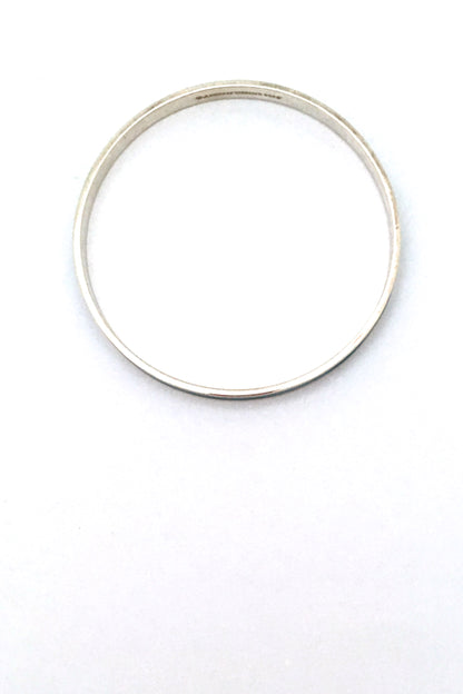 David Andersen vintage silver & enamel bangle bracelet