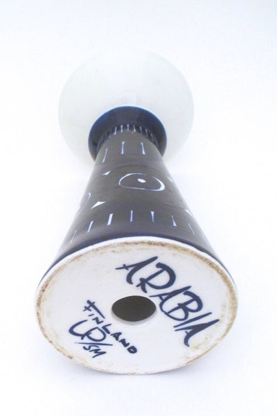 Arabia 'Valencia' tall candle holder - Ulla Procope