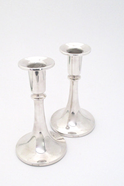 David-Andersen silver candle holders - pair