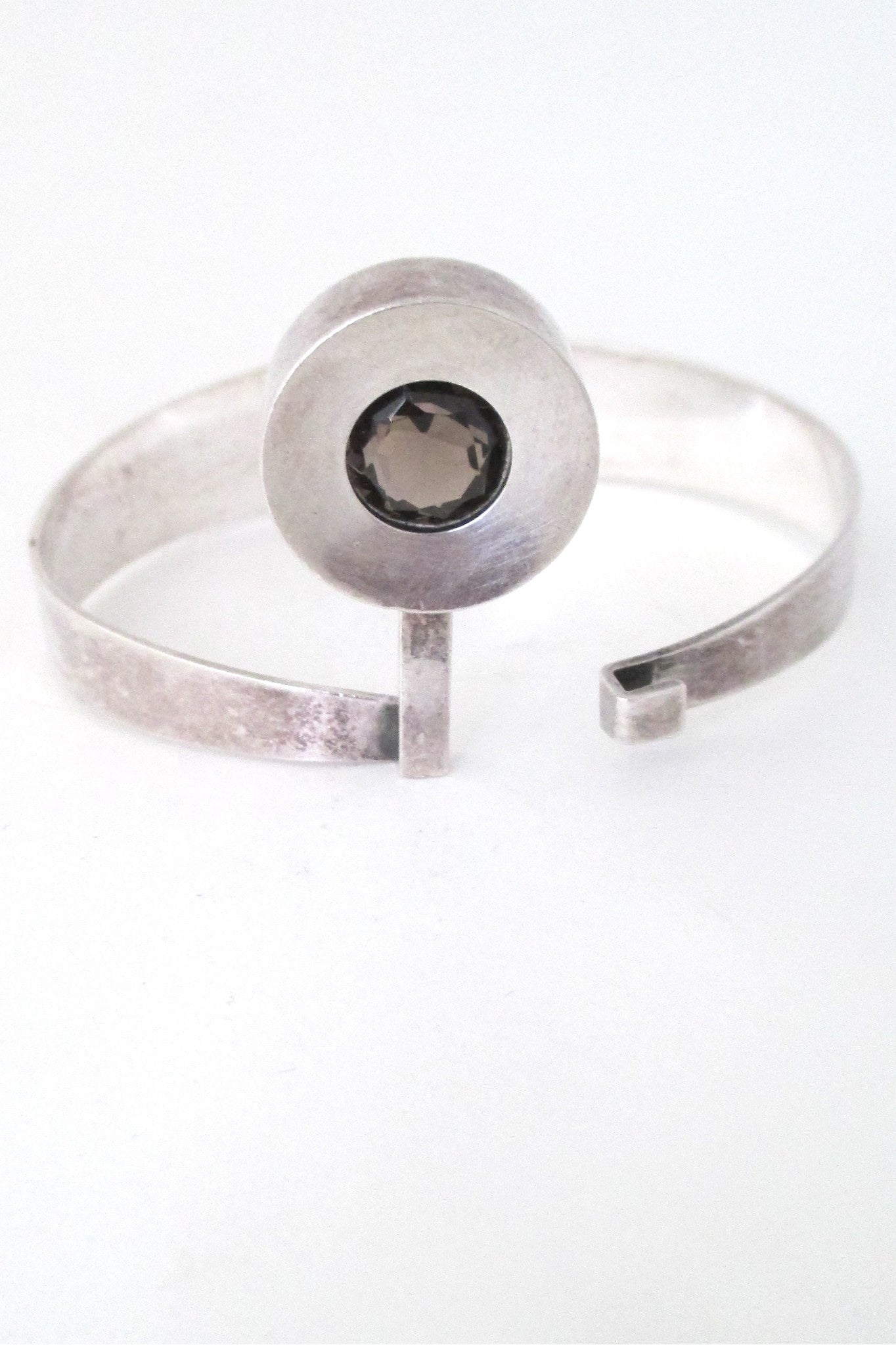 Elis Kauppi framed smoky quartz bracelet