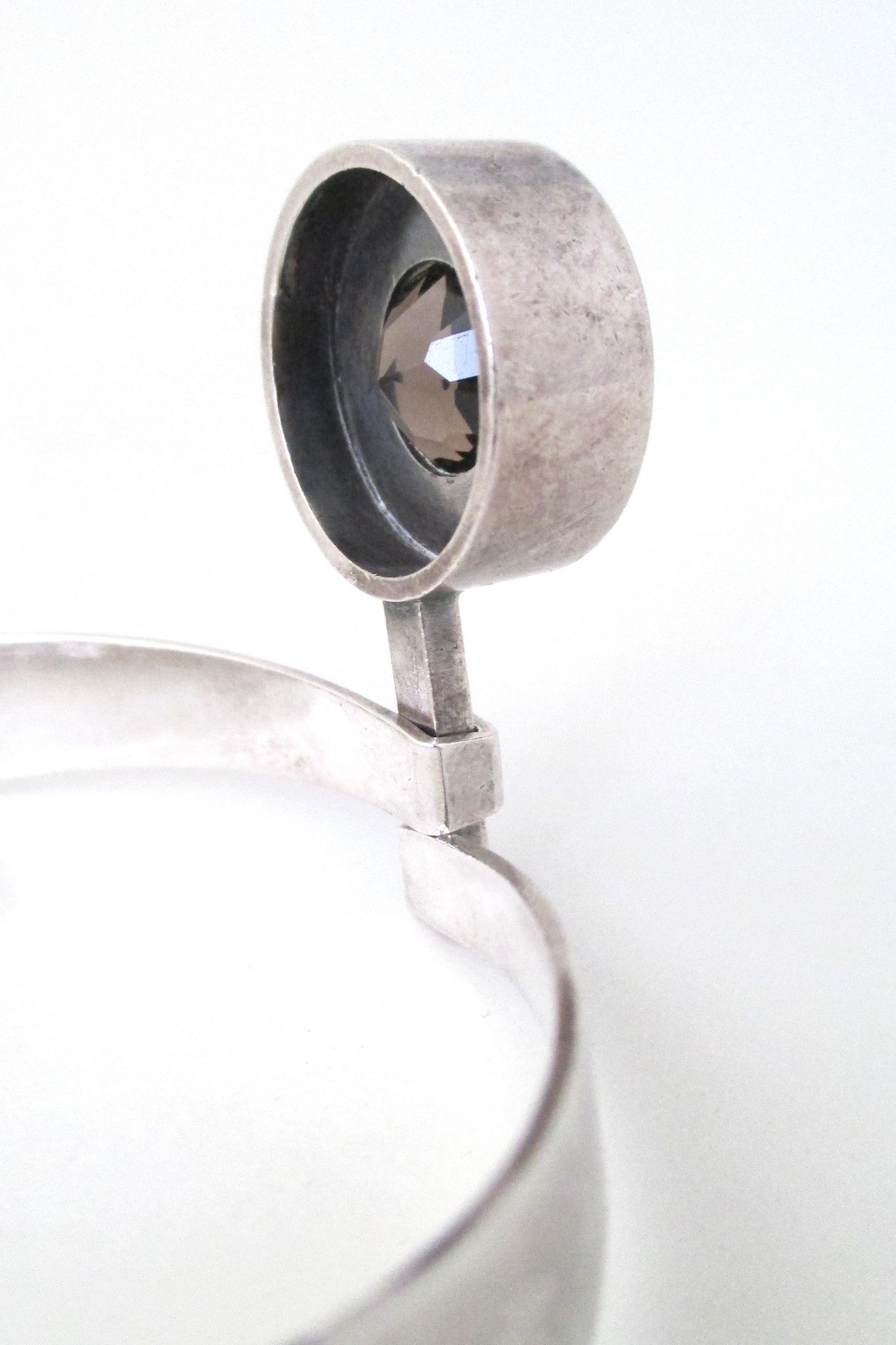 Elis Kauppi framed smoky quartz bracelet