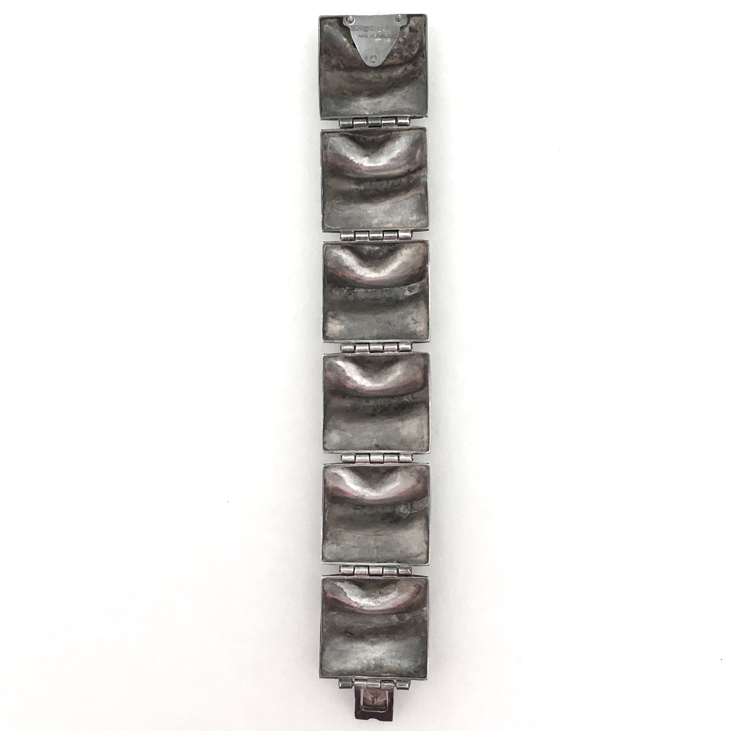 Matti Hyvarinen large deeply textured bracelet ~ 1970