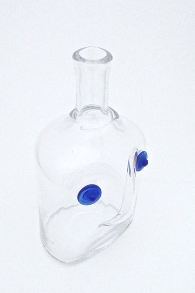 Erik Hoglund face bottle vase