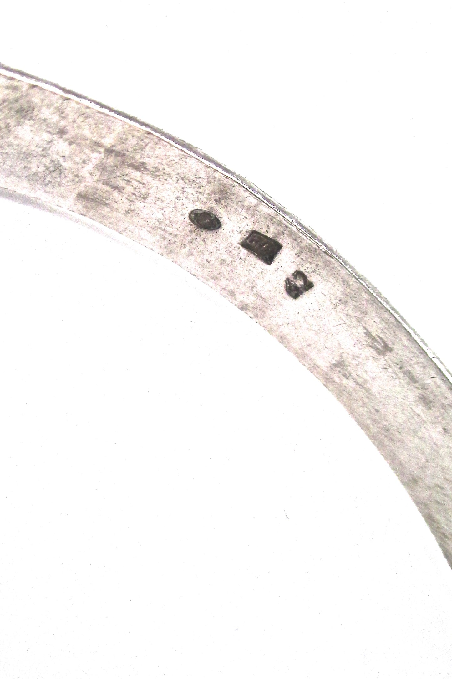 Rytosztuka Polish Modernist textured silver bangle #2