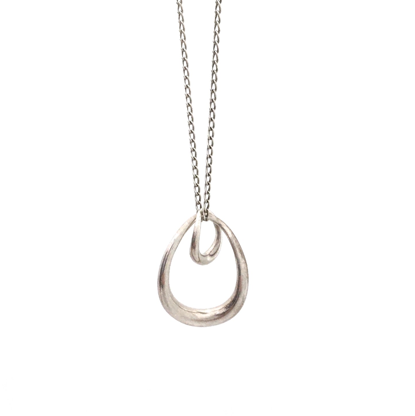 detail Georg Jensen Denmark vintage silver Offspring pendant necklace 433 Jacqueline Rabun