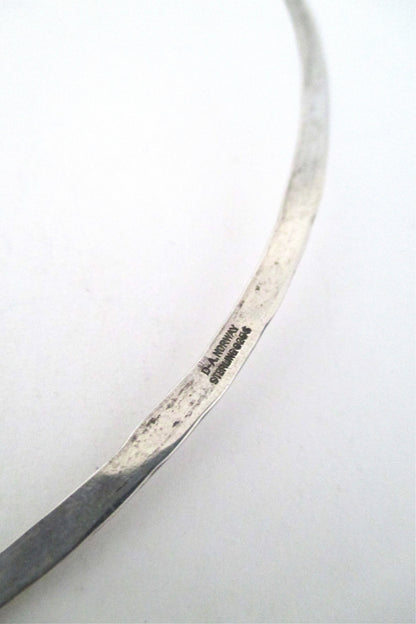 David-Andersen long kinetic pendant & neck ring