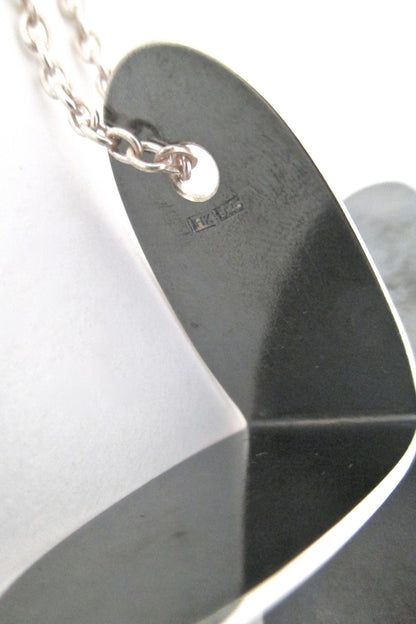 HK Finland vintage modernist large star pendant