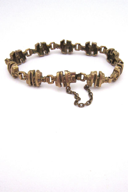 Finnish cast bronze bracelet
