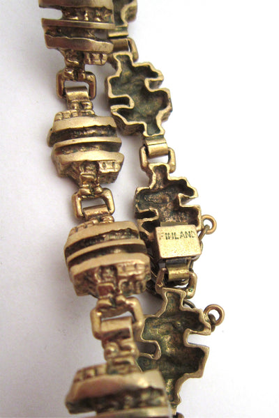 Finnish cast bronze bracelet