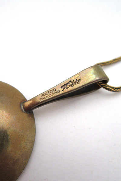 Alton Palmberg bronze necklace