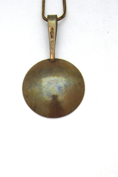 Alton Palmberg bronze necklace