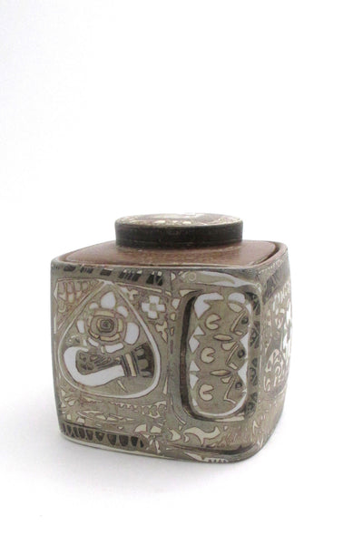 Royal Copenhagen 'Baca' large lidded box by Nils Thorsson