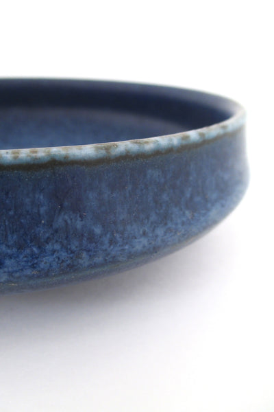 detail Rorstrand Sweden vintage Scandinavian Modern glazed ceramic bowl by Carl Harry Stalhane