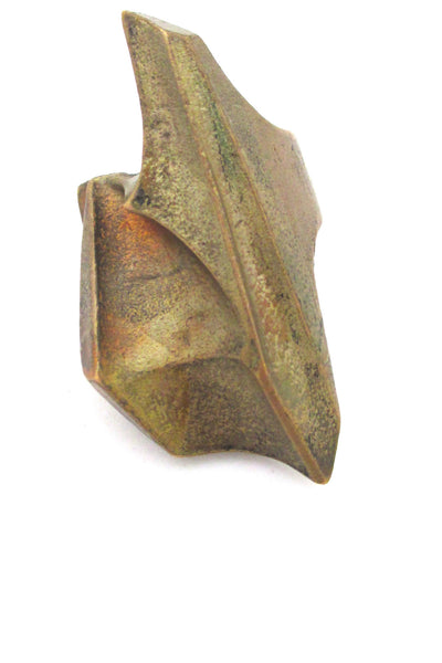 Bjorn Weckstrom large bronze ring