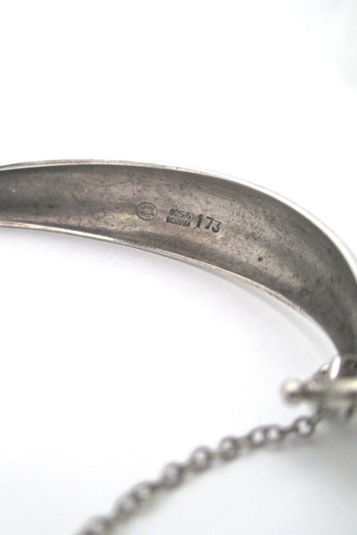 Georg Jensen hinged bracelet #173 - Nanna Ditzel