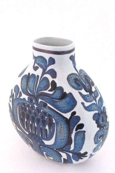 profile Royal Copenhagen Denmark vintage mid century Tenera large vase by Kari Christensen