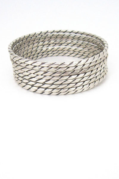 Aarre & Krogh sterling bangles