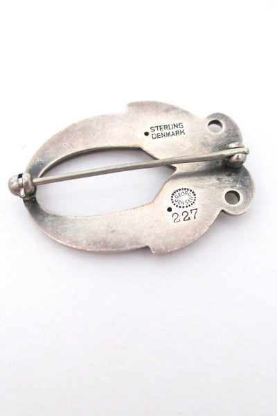 Georg Jensen 'Cactus' brooch #227