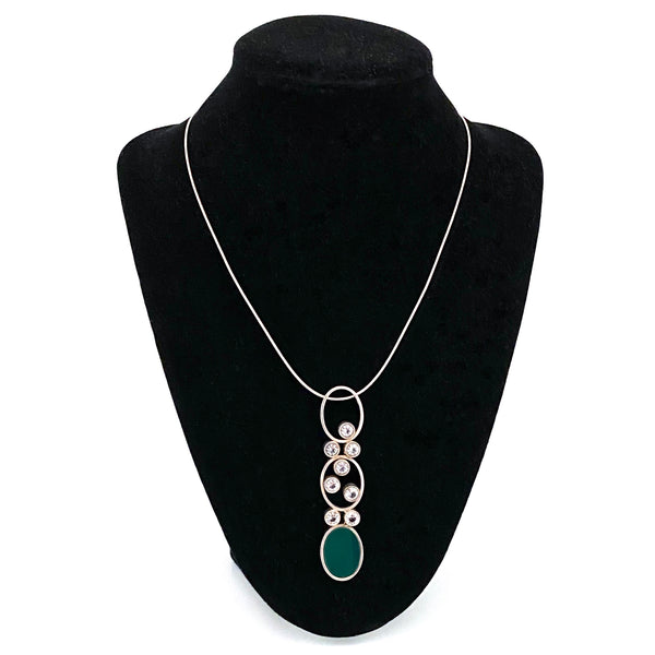 Elis Kauppi 'Mountain Stream' pendant necklace ~ scarce