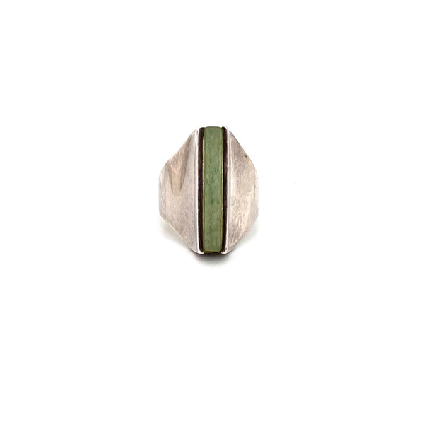 Henning Ulrichsen 'aventurine bar' ring