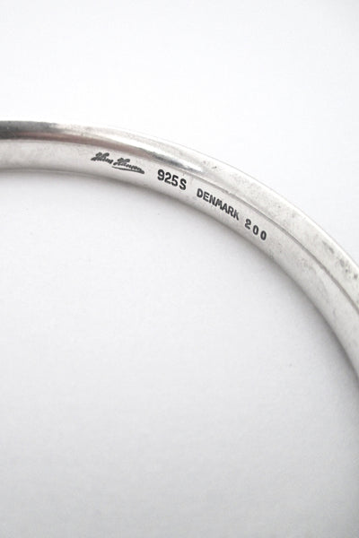Hans Hansen silver bangle bracelet #200
