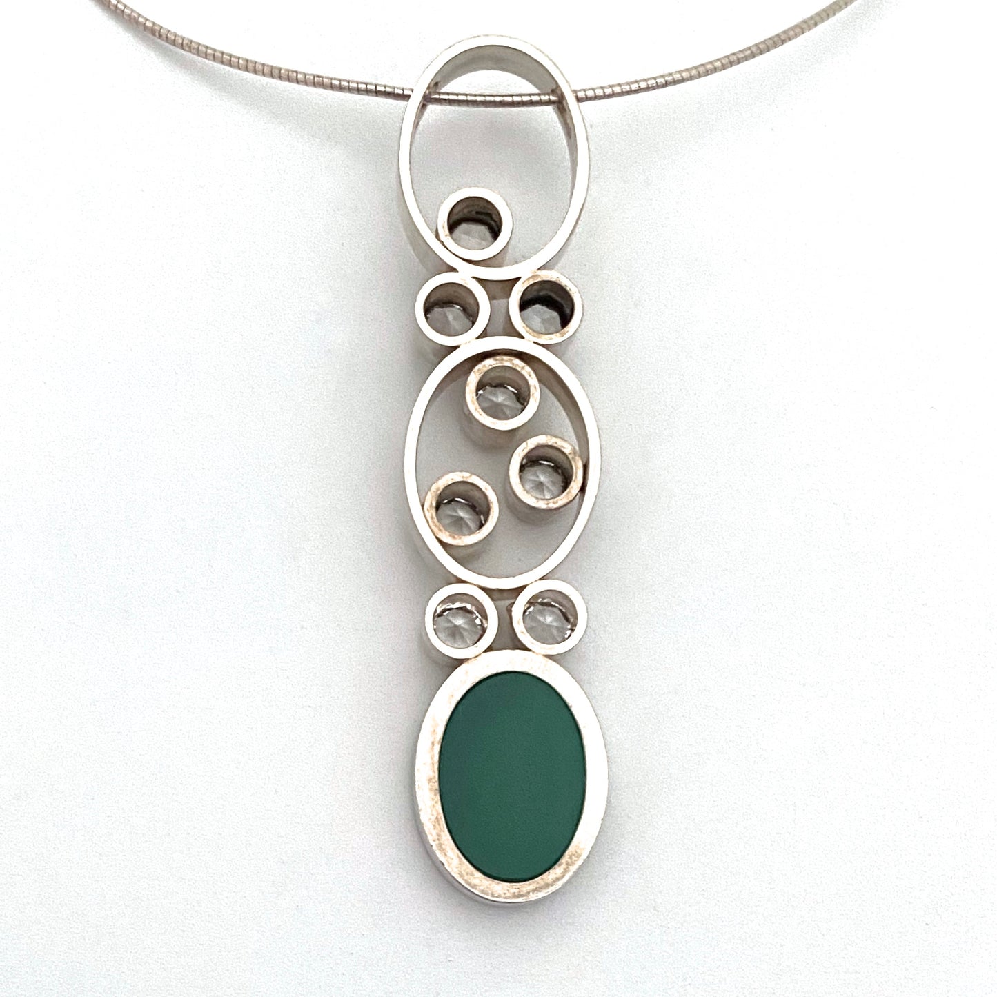 Elis Kauppi 'Mountain Stream' pendant necklace ~ scarce