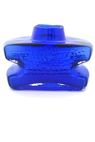 Jan Gabrhel cobalt blue vase