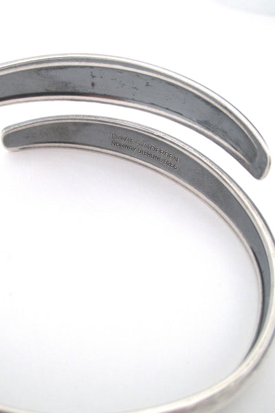 David-Andersen silver 'Saga' bracelet