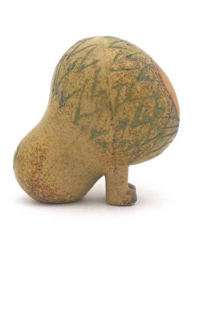 profile Lisa Larson for Gustavsberg Sweden vintage ceramic mid century modern Lion sculpture 1960s