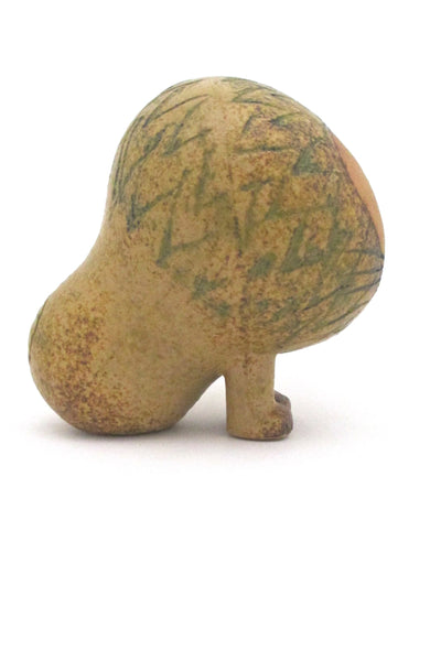 profile Lisa Larson for Gustavsberg Sweden vintage ceramic mid century modern Lion sculpture 1960s