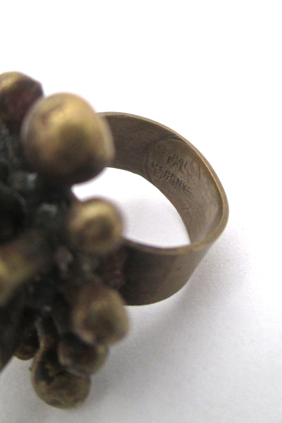 Pal Kepenyes large starburst ring
