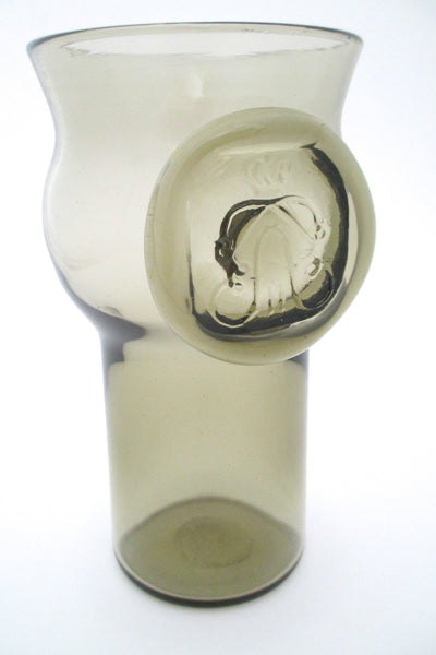 Norway Design Plus Studios blown glass vase at Samantha Howard Vintage