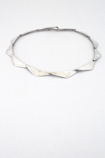 Hans Hansen 'Peaks' choker necklace