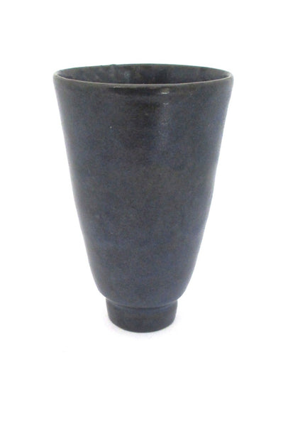 Jan van der vaart Netherlands early signed glazed ceramic unique vase 1959