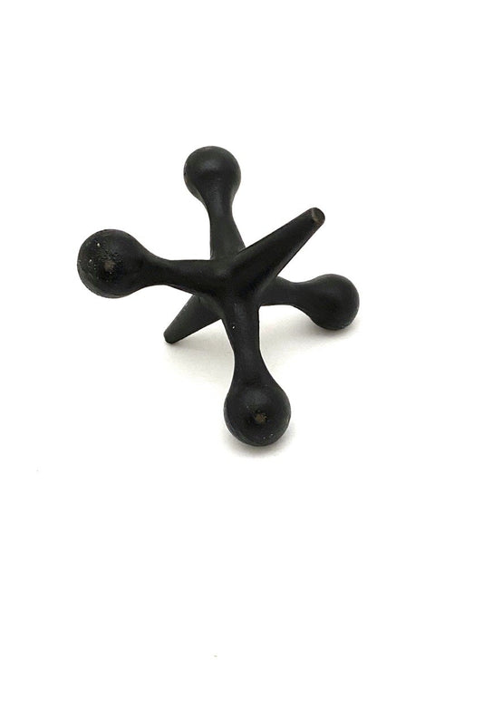Jax Jacks cast iron bookend doorstop Bill Curry design mid century modern