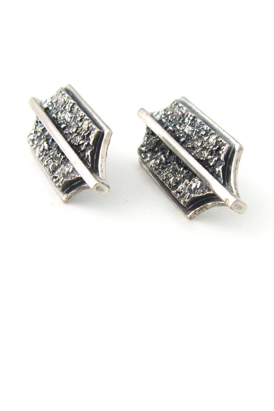 Jean-Claude Darveau modernist earrings